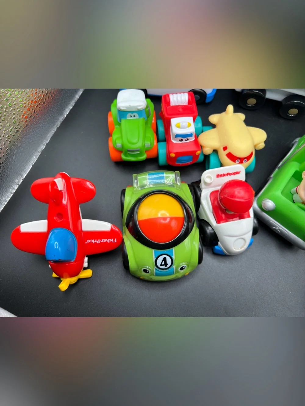 Lot Of Toddler Plastic Vehicles Car Truck Plane Fisher Price Cocomelon Ernie